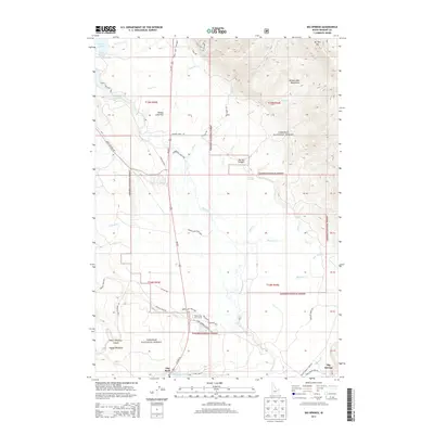 2013 Map of Big Springs, 2013 Print