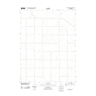 2011 Map of Big Springs NE, 2011 Print