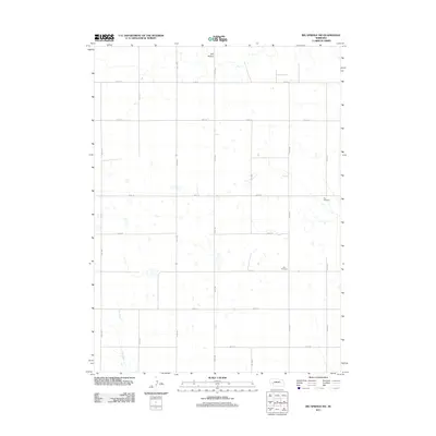 2011 Map of Big Springs NW, 2011 Print
