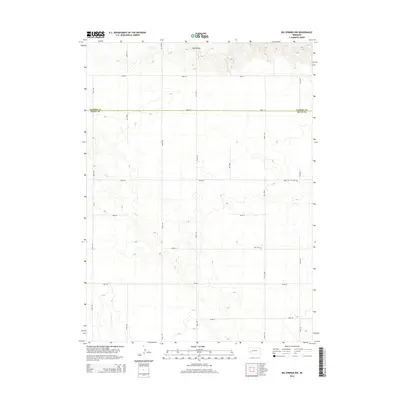 2014 Map of Big Springs NW, 2014 Print