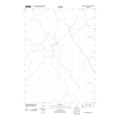2010 Map of Big Springs Ranch, 2010 Print