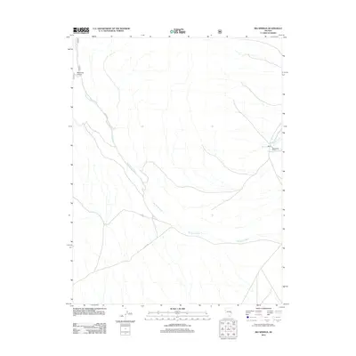 2012 Map of Big Springs, 2012 Print