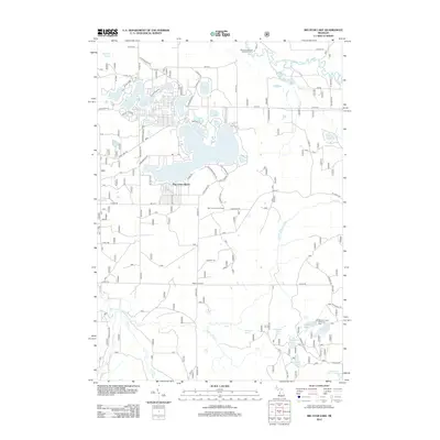2012 Map of Big Star Lake, 2012 Print