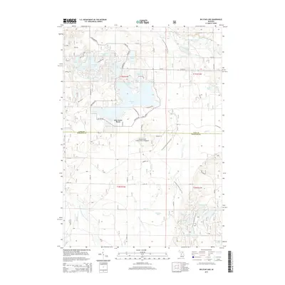 2014 Map of Big Star Lake, 2014 Print