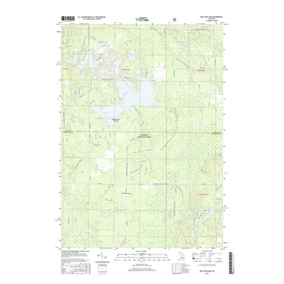 2017 Map of Big Star Lake, 2017 Print