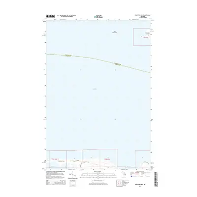 2014 Map of Big Stone Bay, 2014 Print