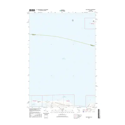 2017 Map of Big Stone Bay, 2017 Print
