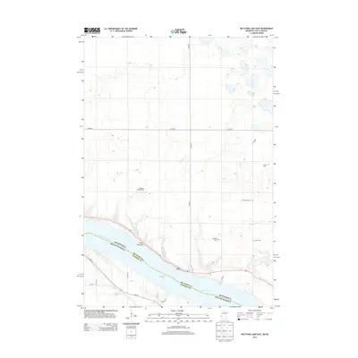 2013 Map of Big Stone Lake East, 2013 Print