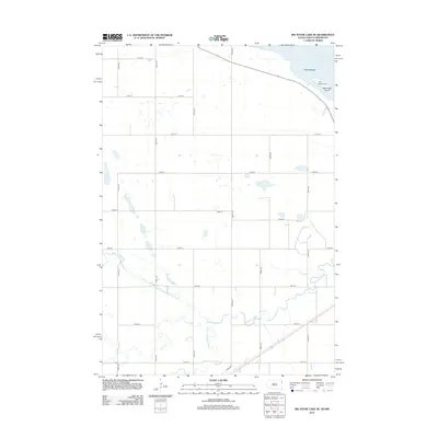 2012 Map of Big Stone Lake SE, 2012 Print