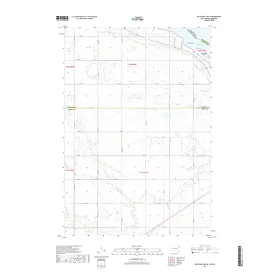 2017 Map of Big Stone Lake SE, 2017 Print