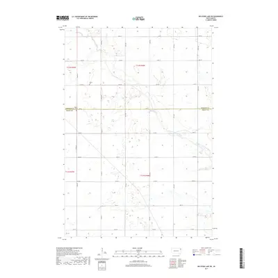 2017 Map of Big Stone Lake SW, 2017 Print