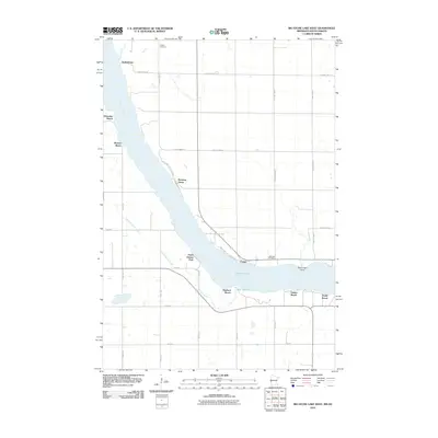2010 Map of Big Stone Lake West, 2010 Print
