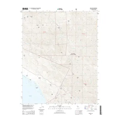 2015 Map of Big Sur, 2015 Print