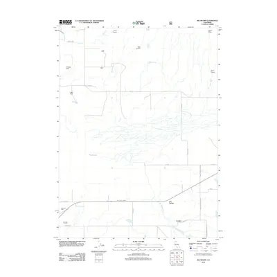 2012 Map of Big Swamp, 2012 Print