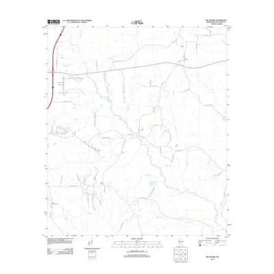 2012 Map of Big Swamp, 2012 Print