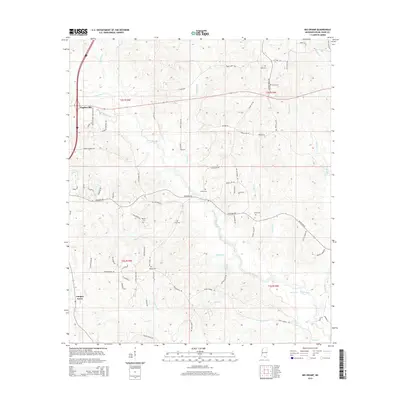 2015 Map of Big Swamp, 2015 Print
