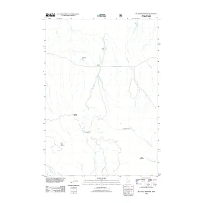 2011 Map of Big Table Mountain, 2011 Print