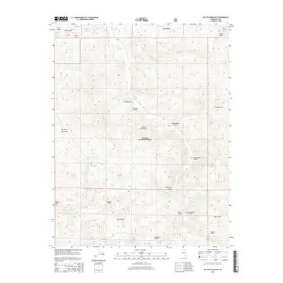 2014 Map of Big Ten Peak East, 2014 Print