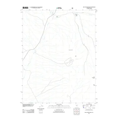 2012 Map of Big Ten Peak West, 2012 Print