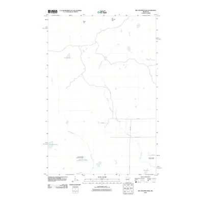 2010 Map of Big Thunder Peak, 2010 Print