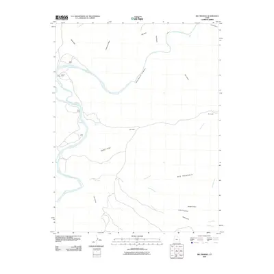 2010 Map of Big Triangle, 2010 Print