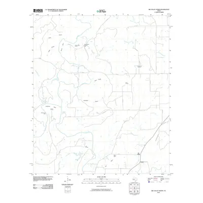 2010 Map of Big Valley North, 2010 Print