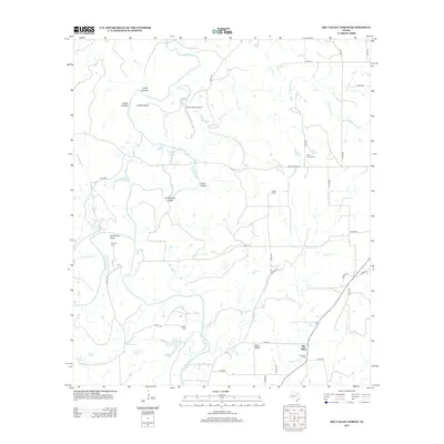 2012 Map of Big Valley North, 2012 Print