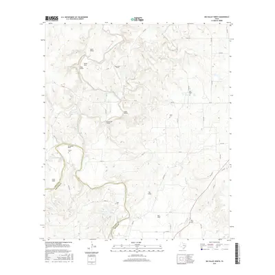 2016 Map of Big Valley North, 2016 Print