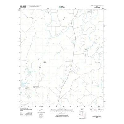 2010 Map of Big Valley South, 2010 Print