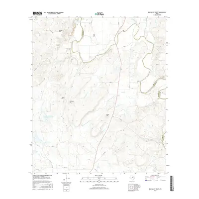 2016 Map of Big Valley South, 2016 Print