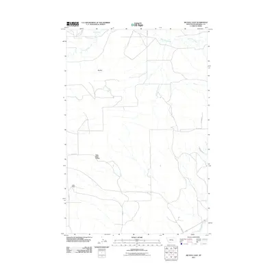 2011 Map of Big Wall East, 2011 Print