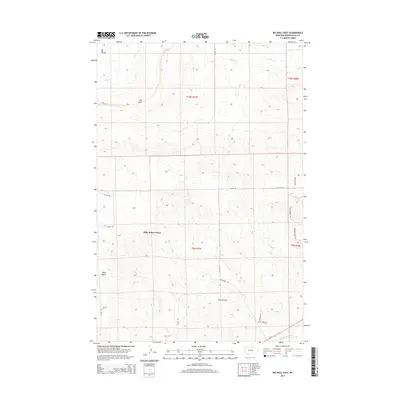 2014 Map of Big Wall East, 2014 Print