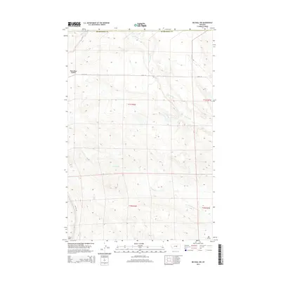 2014 Map of Big Wall NW, 2014 Print