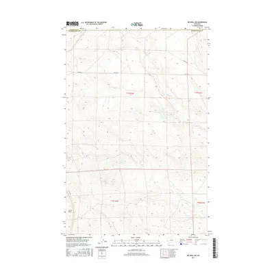 2017 Map of Big Wall NW, 2017 Print