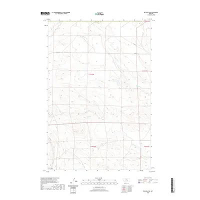 2020 Map of Big Wall NW, 2020 Print