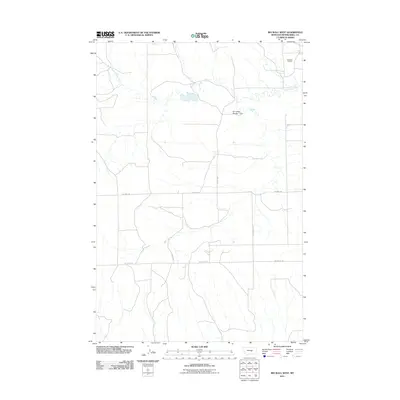 2011 Map of Big Wall West, 2011 Print