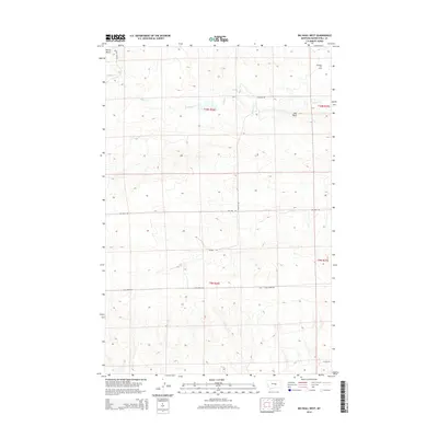 2014 Map of Big Wall West, 2014 Print