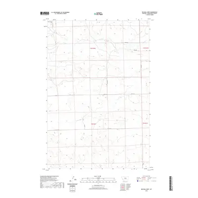 2020 Map of Big Wall West, 2020 Print