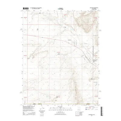 2014 Map of Big Water, 2014 Print