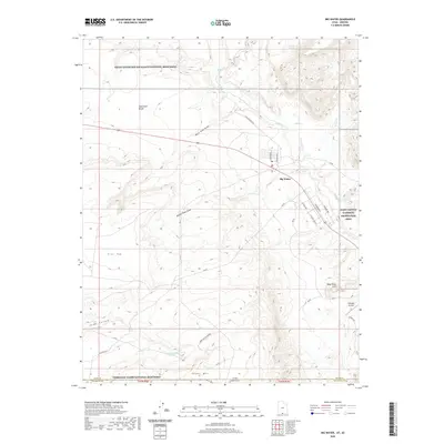 2020 Map of Big Water, 2020 Print