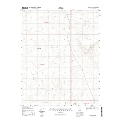2014 Map of Big Whisker Well, 2014 Print