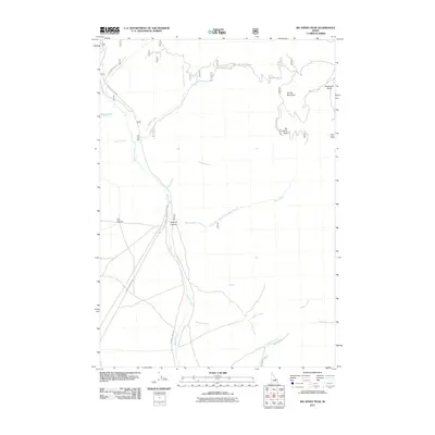 2011 Map of Big Windy Peak, 2011 Print