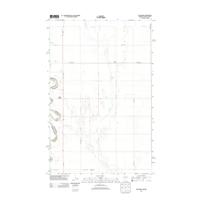 2013 Map of Big Woods, 2013 Print