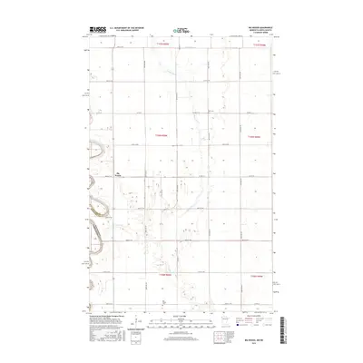 2016 Map of Big Woods, 2016 Print