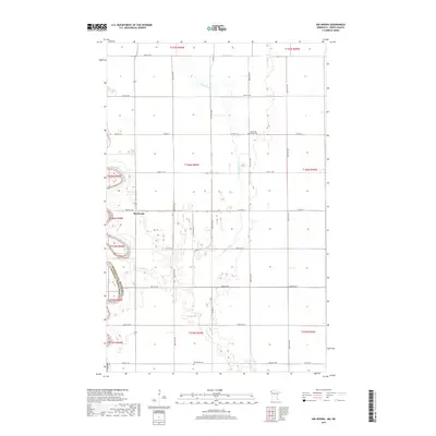2019 Map of Big Woods, 2019 Print