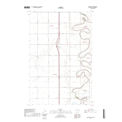 2017 Map of Big Woods NW, 2017 Print