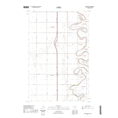 2020 Map of Big Woods NW, 2020 Print