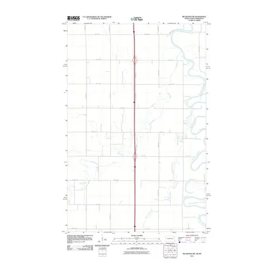 2011 Map of Big Woods SW, 2011 Print