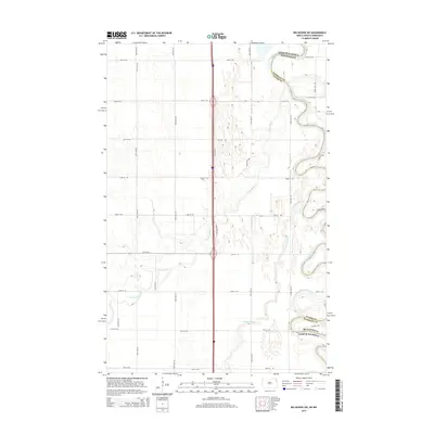 2014 Map of Big Woods SW, 2014 Print