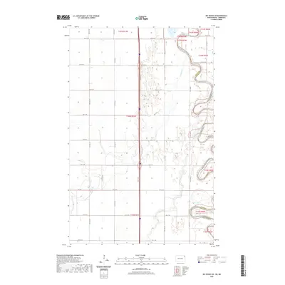 2020 Map of Big Woods SW, 2020 Print
